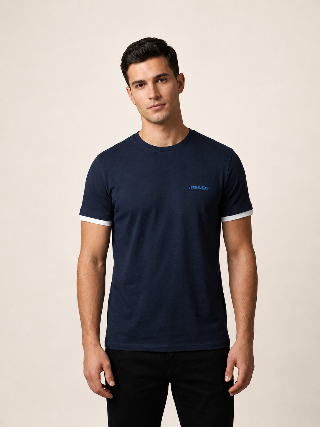 VİGOSS BASKILI ERKEK T-SHIRT 62515-3370
