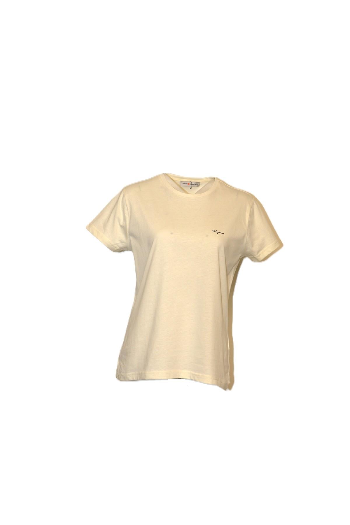 VİGOSS BASKILI KADIN T-SHIRT 13193-03370