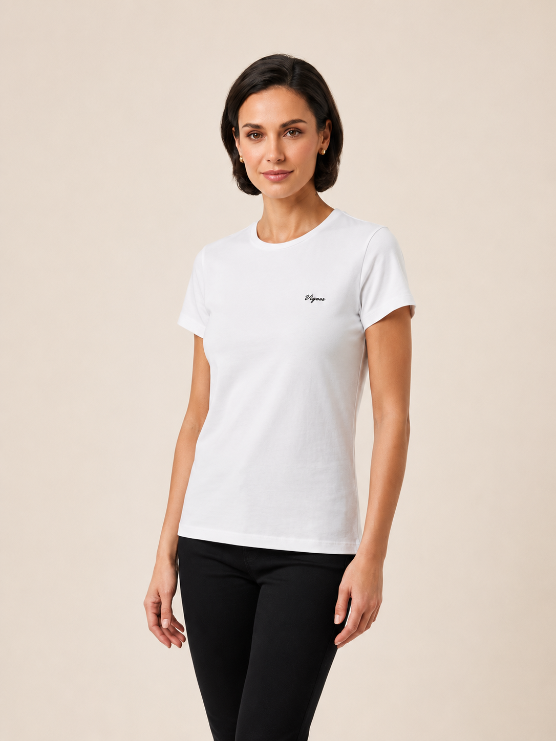 VİGOSS BASKILI KADIN T-SHIRT 13193-03370