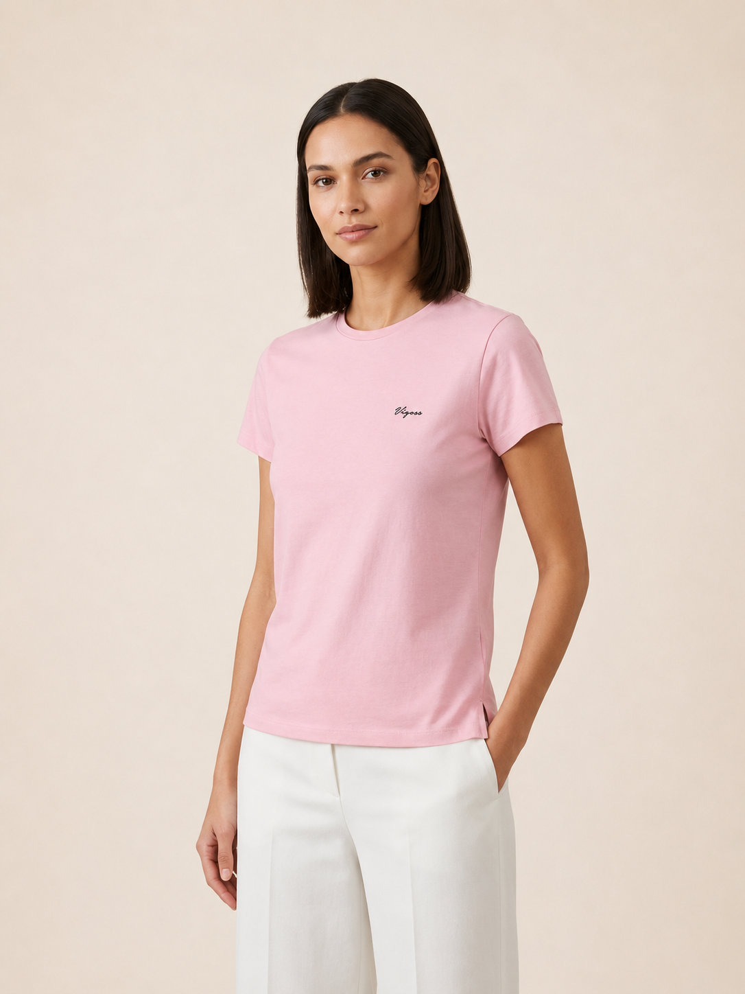 VİGOSS BASKILI KADIN T-SHIRT 13193-03370