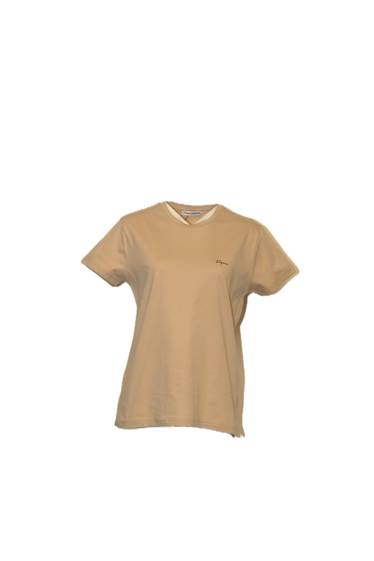 VİGOSS BASKILI KADIN T-SHIRT 13193-03370
