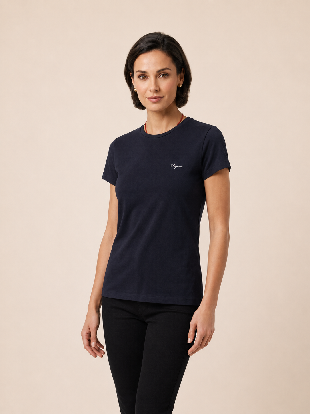 VİGOSS BASKILI KADIN T-SHIRT 13193-03370