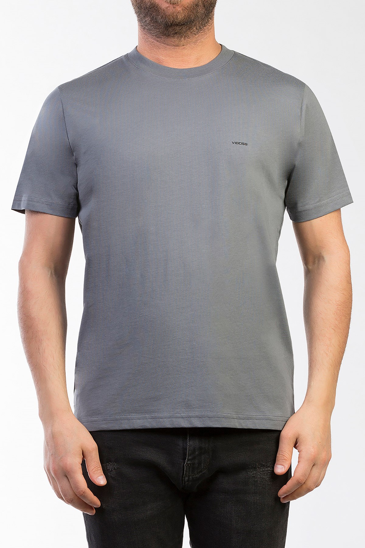 VIGOSS BATTAL O YAKA BASIC ERKEK T-SHIRT  B3124-03370