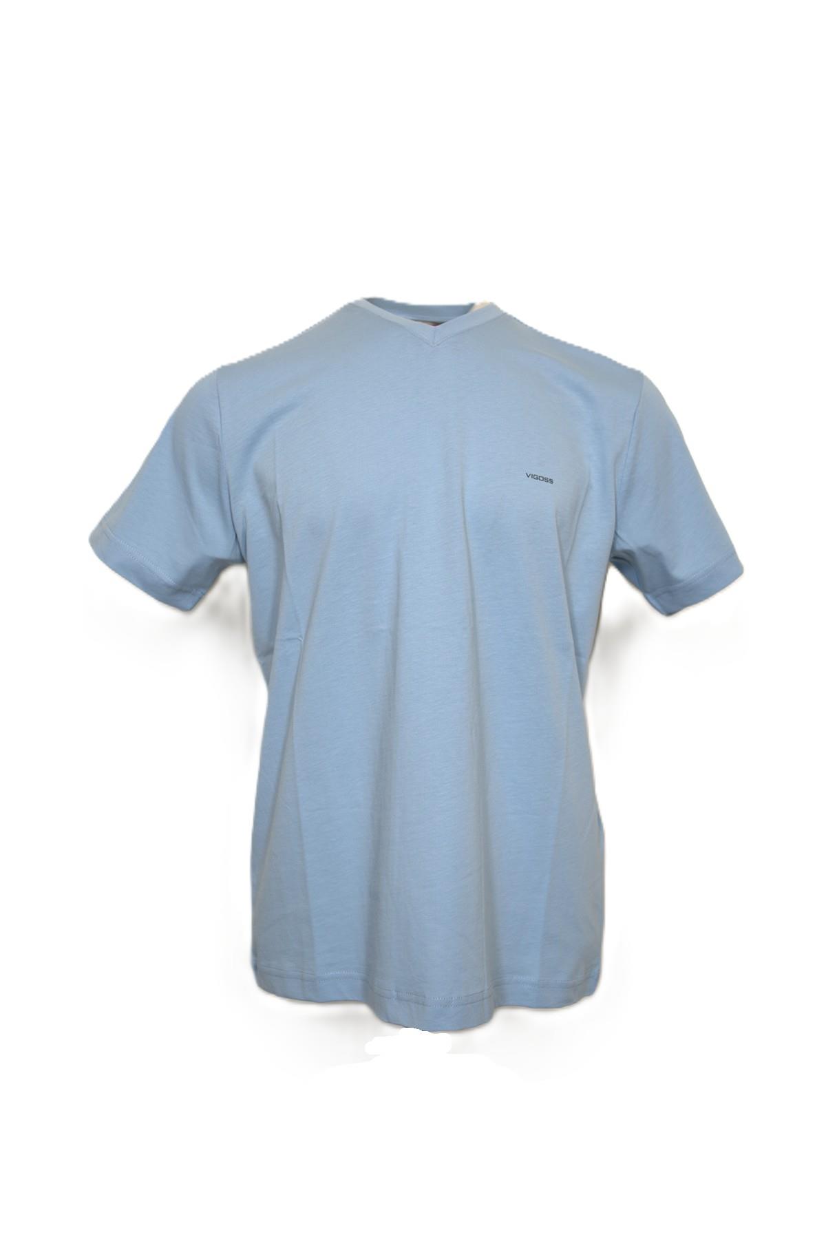 VİGOSS BATTAL V YAKA ERKEK T-SHIRT B3125-03370