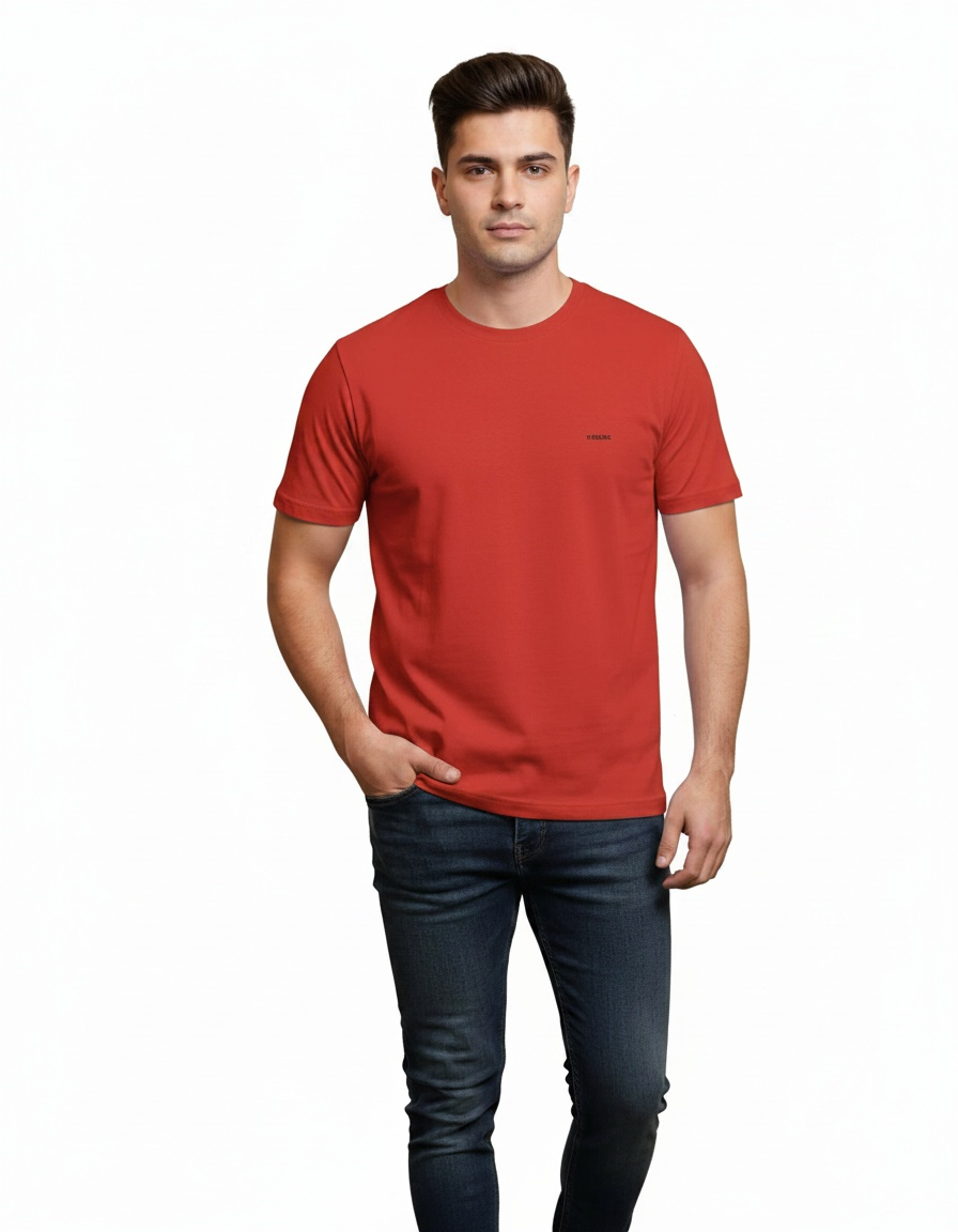 VİGOSS ERKEK BATTAL O YAKA BASIC T-SHIRT B3124-03370