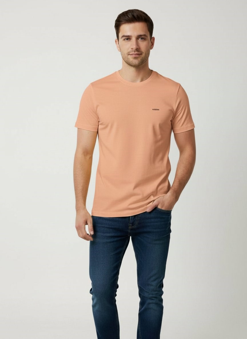 VİGOSS ERKEK O YAKA BASIC T-SHIRT 3124-03370
