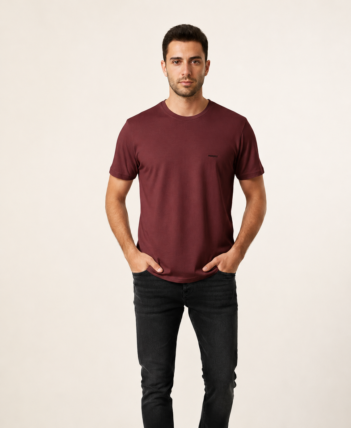 VİGOSS ERKEK O YAKA BASIC T-SHIRT 3124-03370