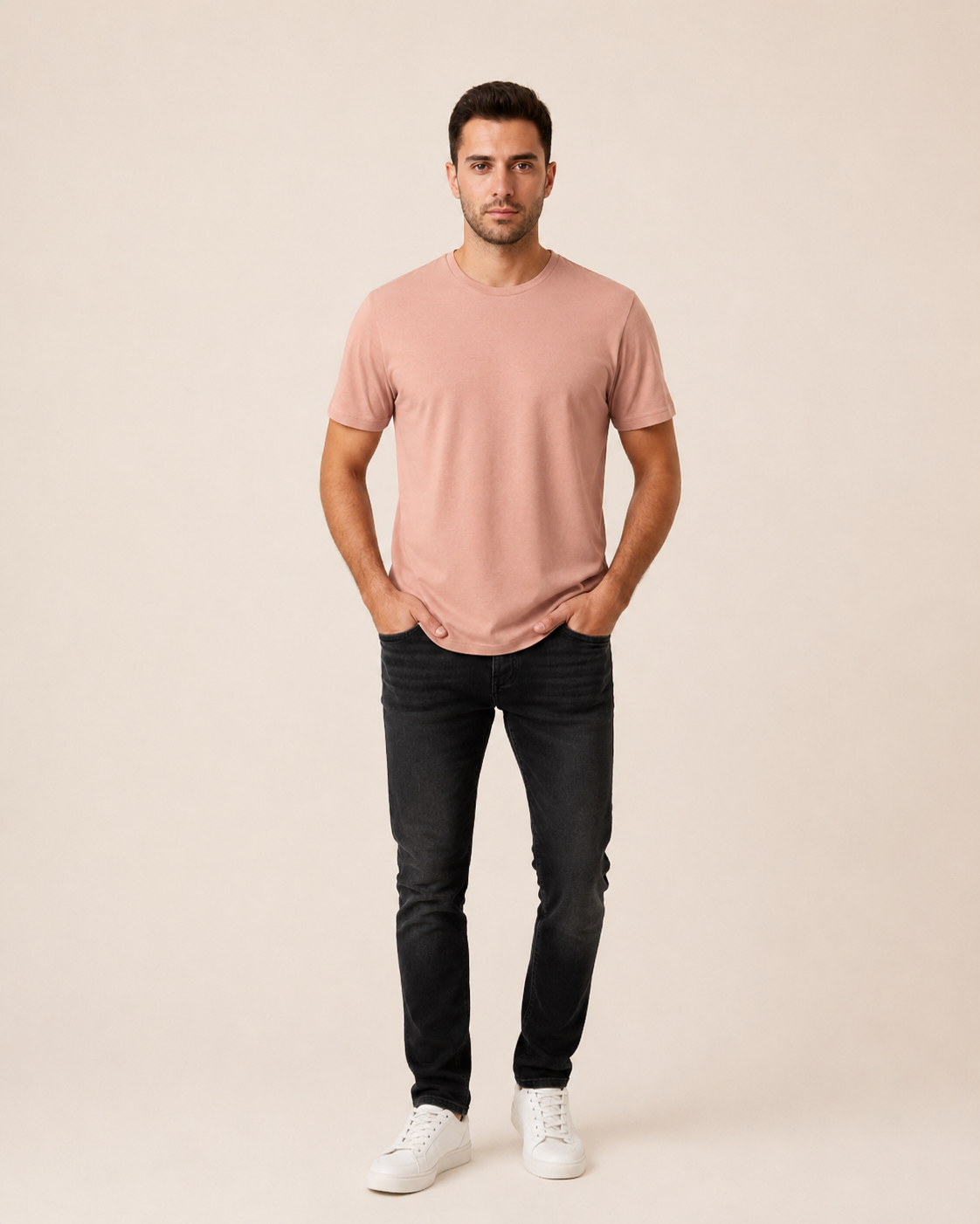 VİGOSS ERKEK O YAKA BASIC T-SHIRT 3124-03370