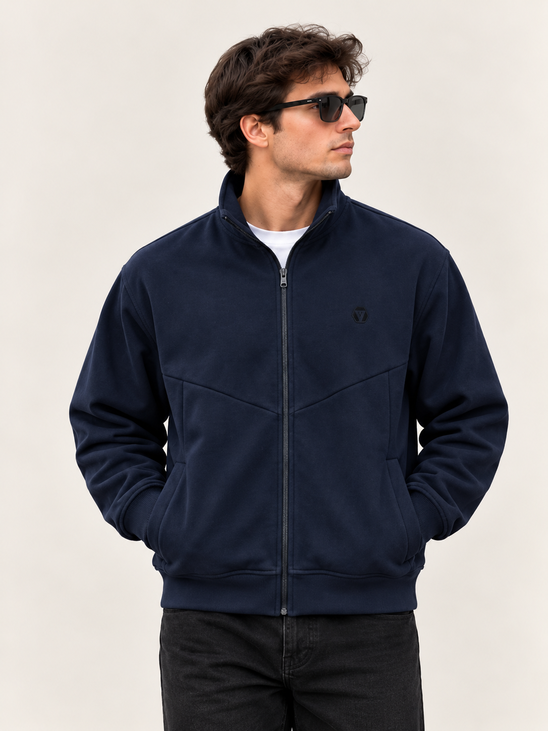 VİGOSS HAKİM YAKA FERM.  ERKEK SWEATSHIRT 63259-30112