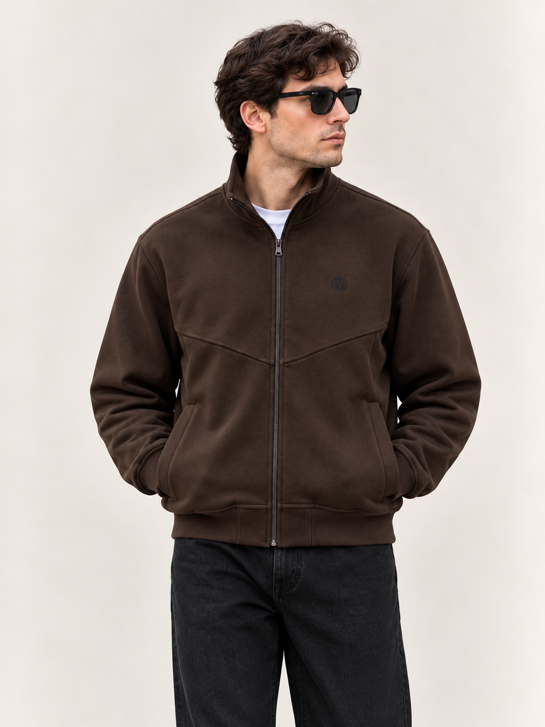 VİGOSS HAKİM YAKA FERM.  ERKEK SWEATSHIRT 63259-30112