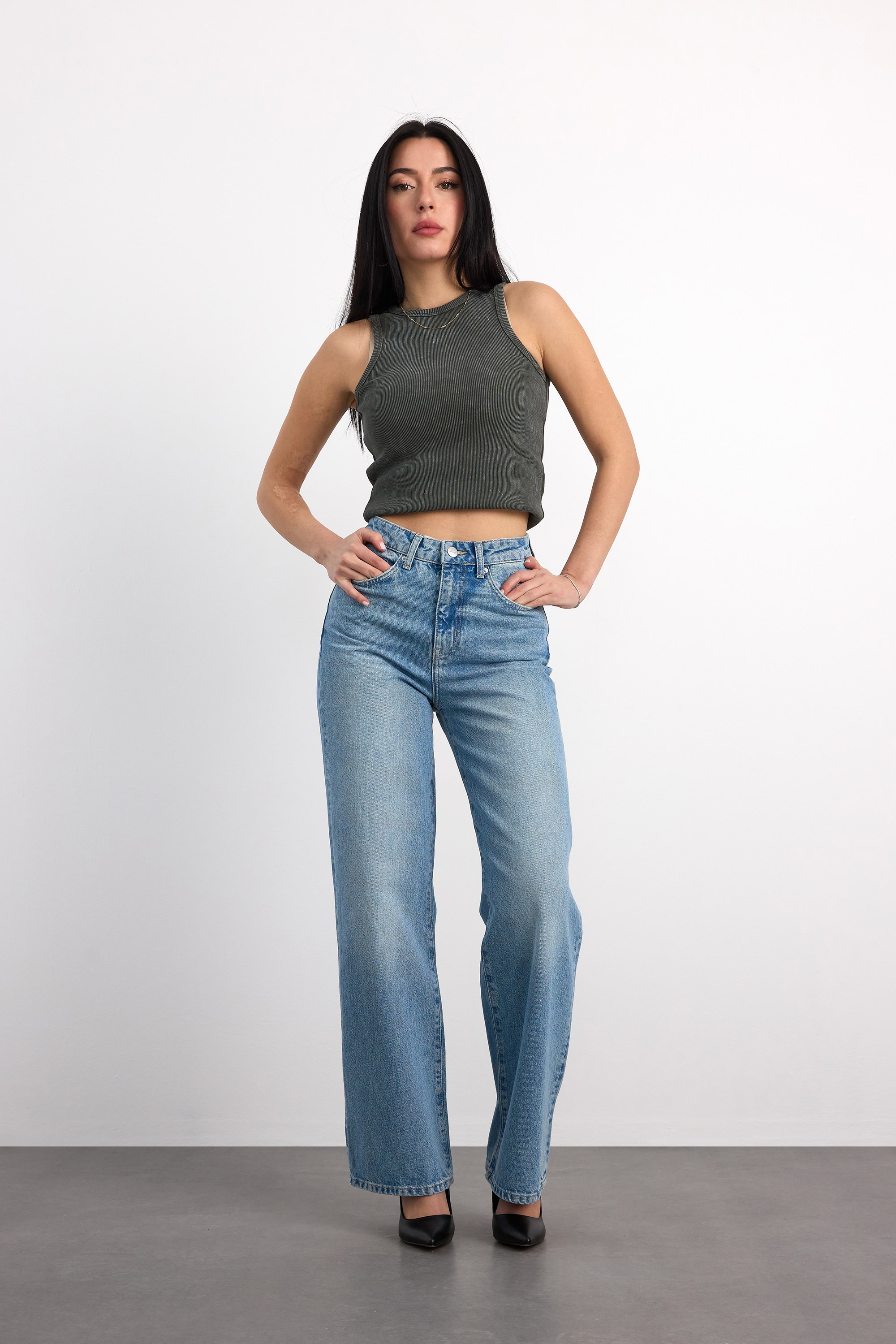 VİGOSS KADIN DENİM  PANTOLON 24294-73295