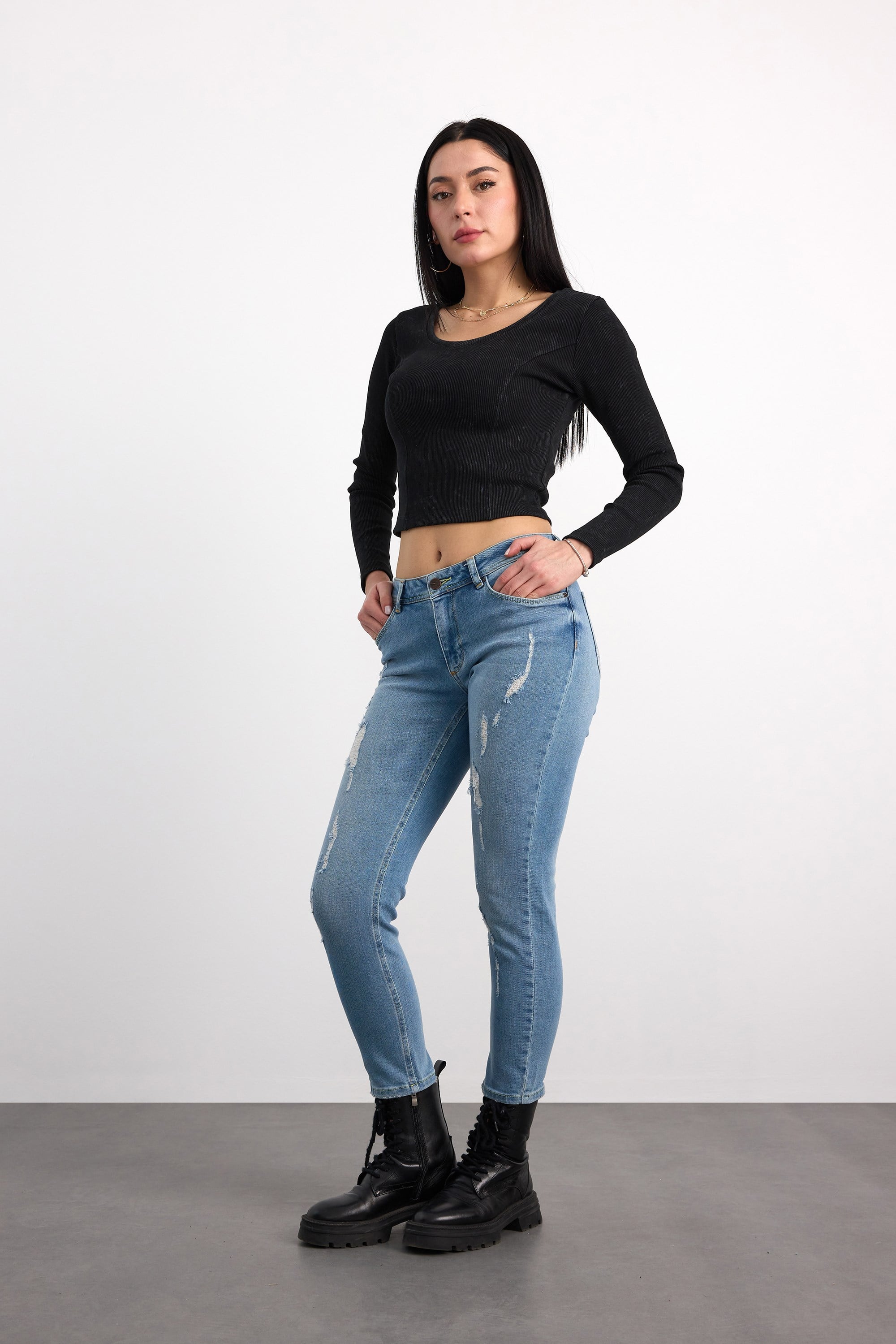 VİGOSS KADIN STRAIGHT FİT PANTOLON 23026-09250