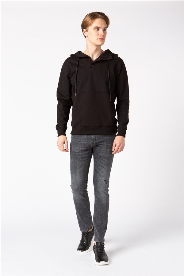 VİGOSS ERKEK KAPŞONLU SWEATSHIRT 62136-30034