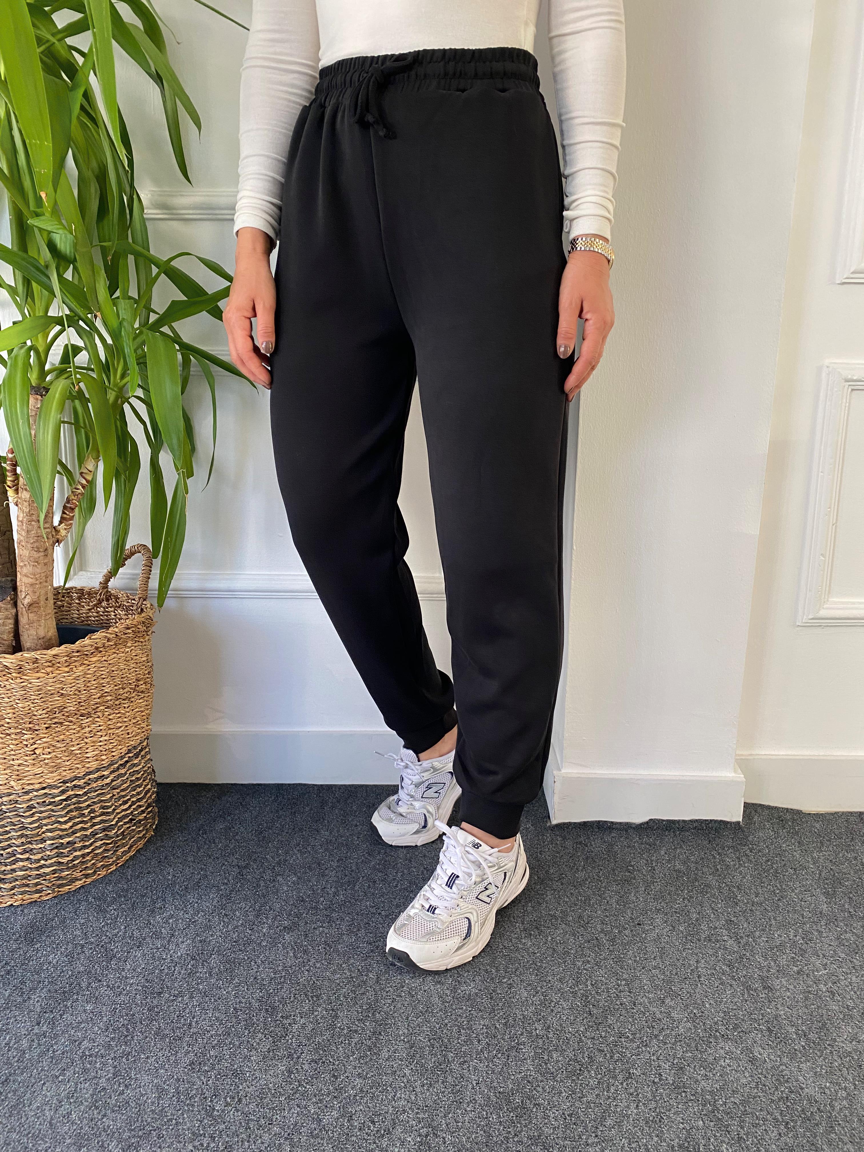 Modal Jogger Eşofman Altı Siyah