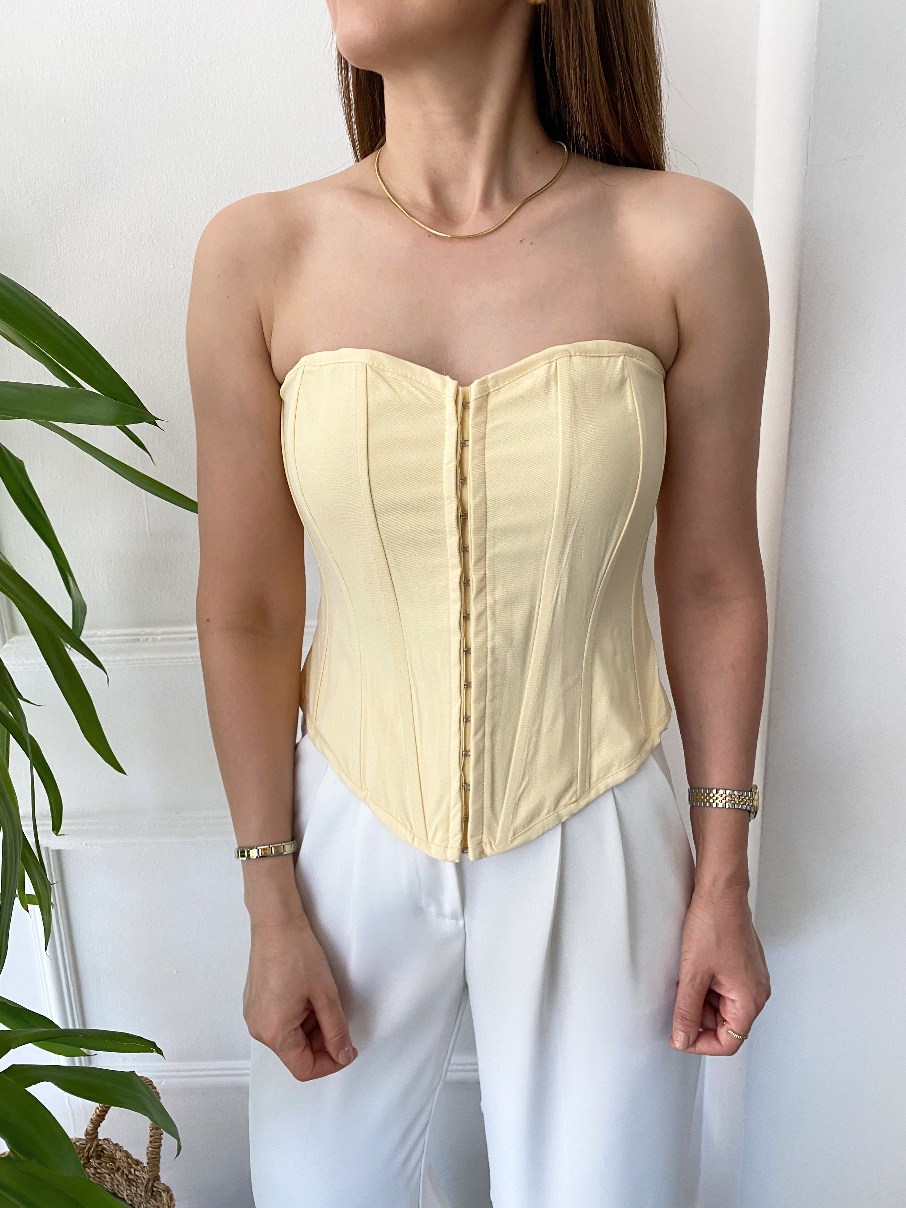 Korse Büstiyer Sarı