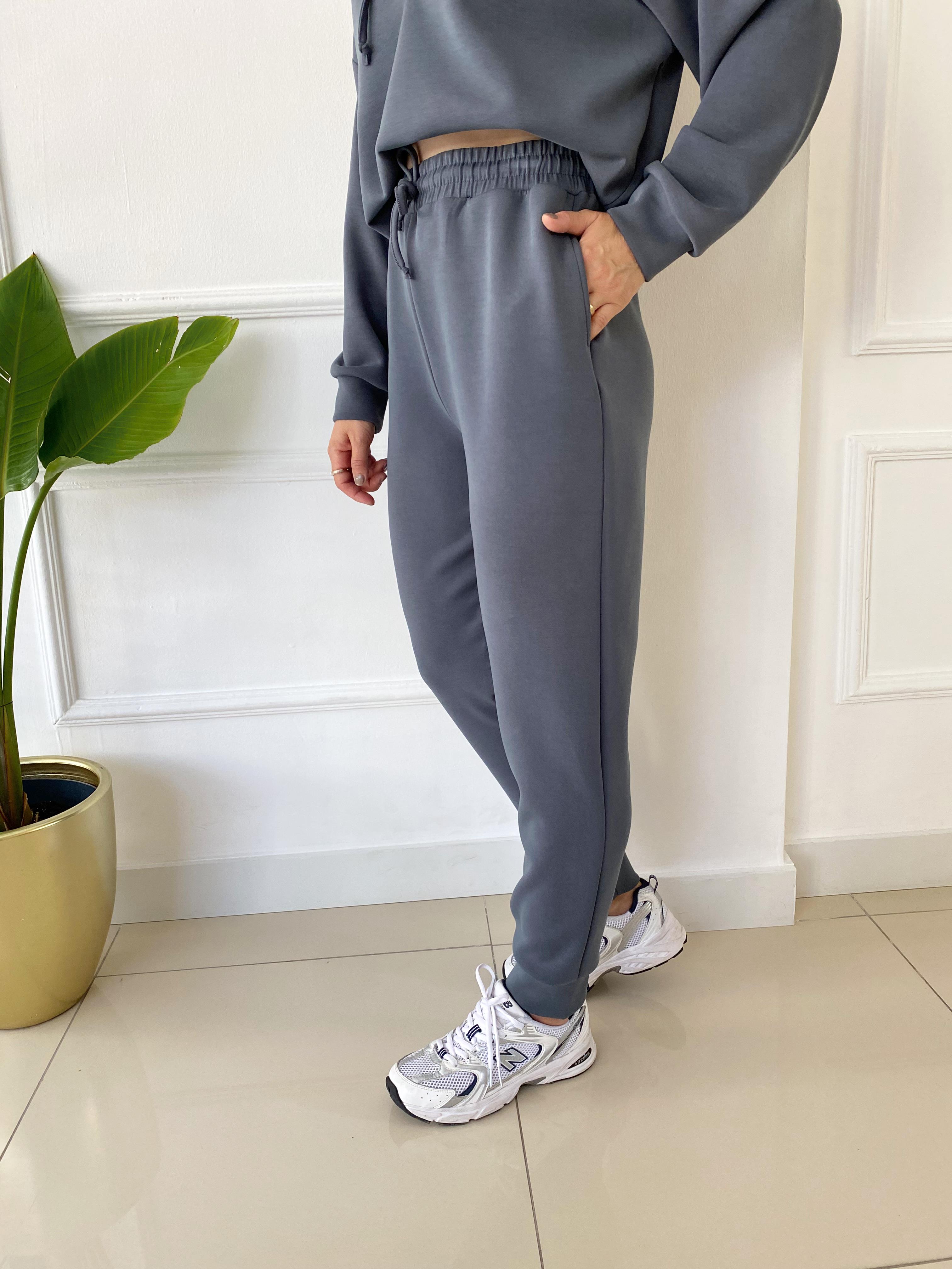 Modal Jogger Eşofman Altı Gri
