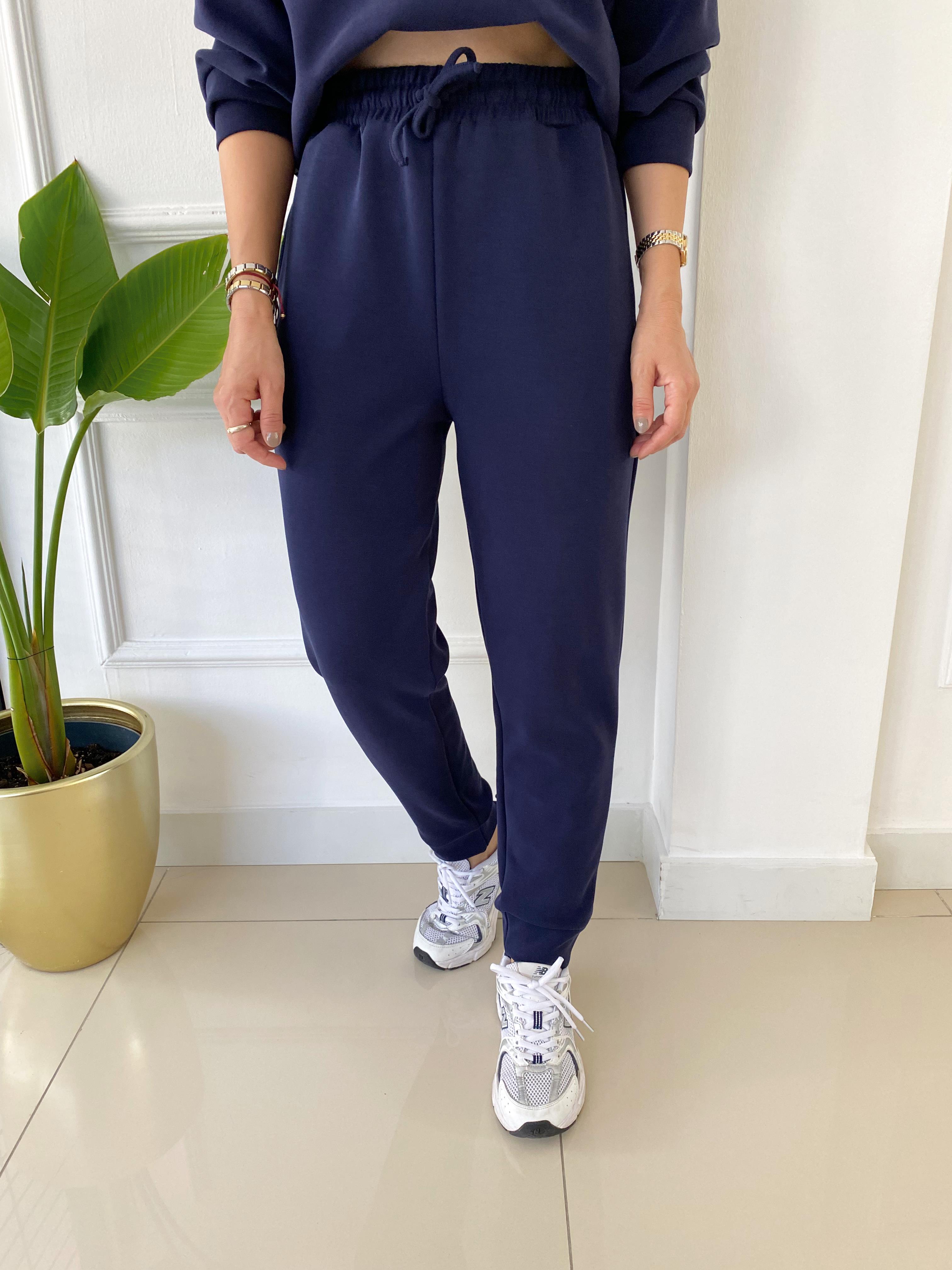 Modal Jogger Eşofman Altı Lacivert