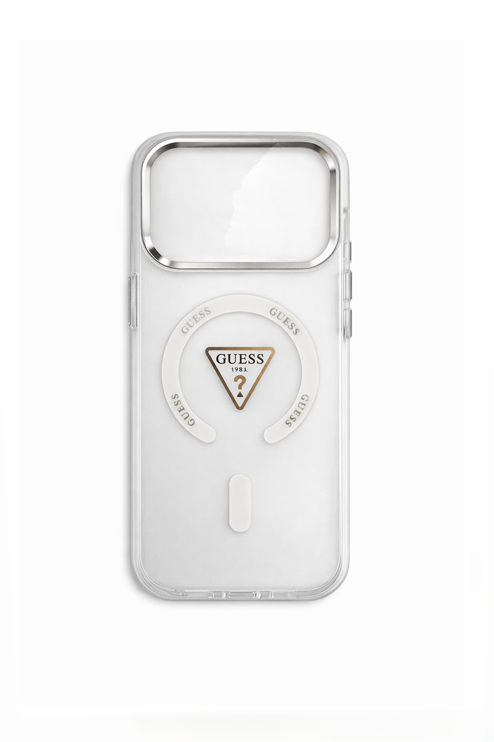 GUESS Triangle Logo MagSafe iPhone 17 Pro KılıfKılıf&Kılıf