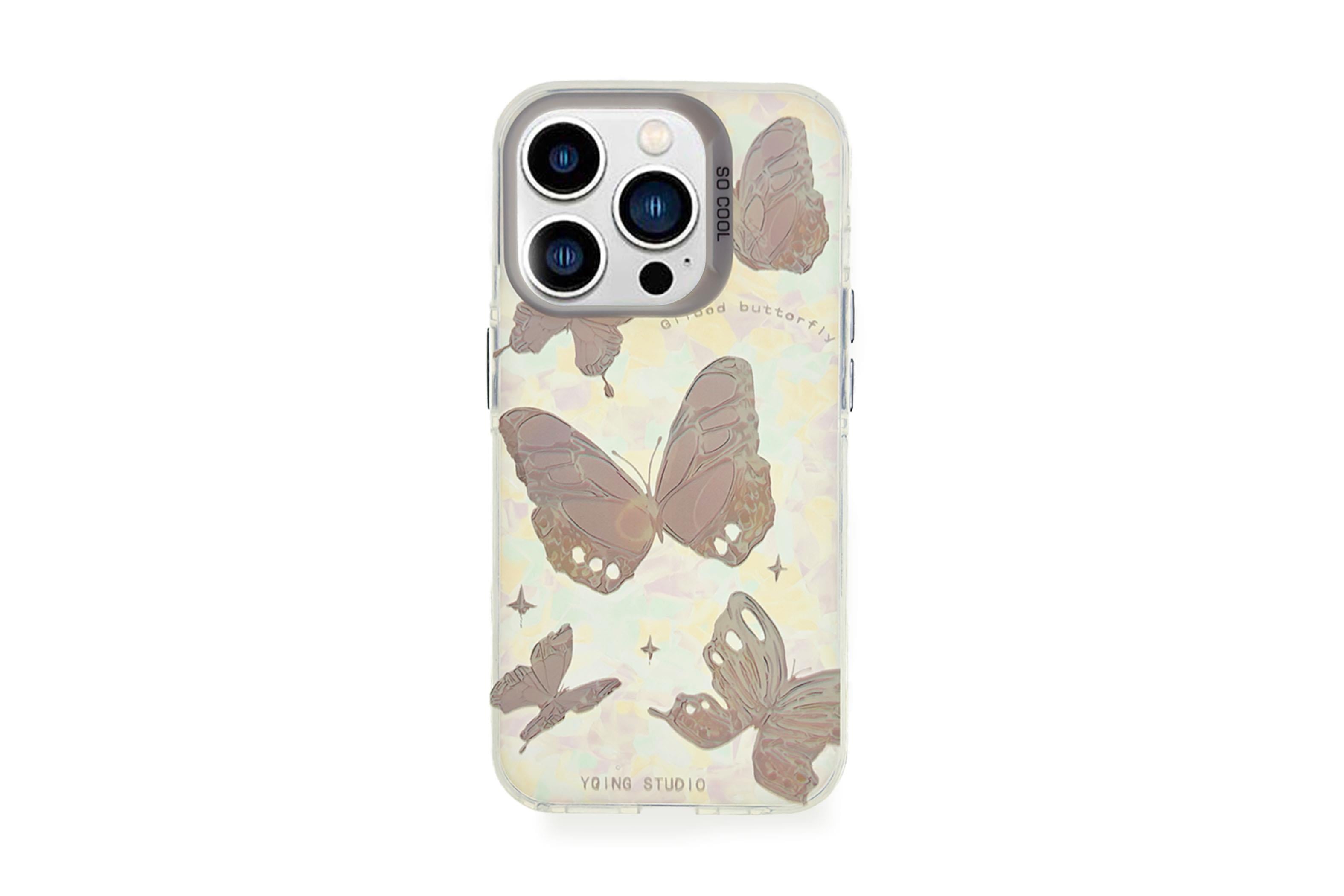 HOLOGRAM BUTTERFLY IPHONE 15 PRO KILIFKılıf&Kılıf