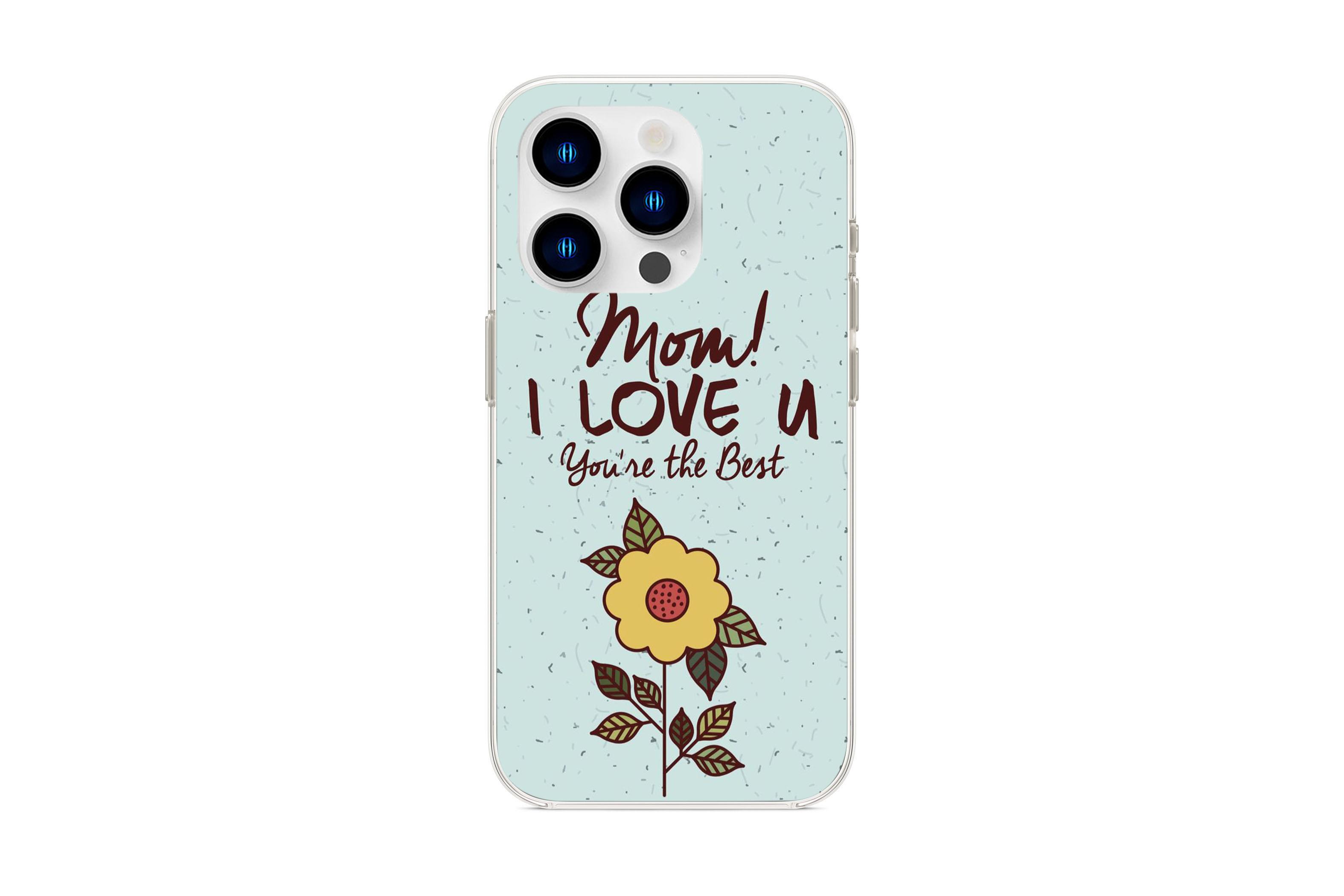 iPHONE ANNE ŞEFFAF BASKI KILIFKılıf&Kılıf