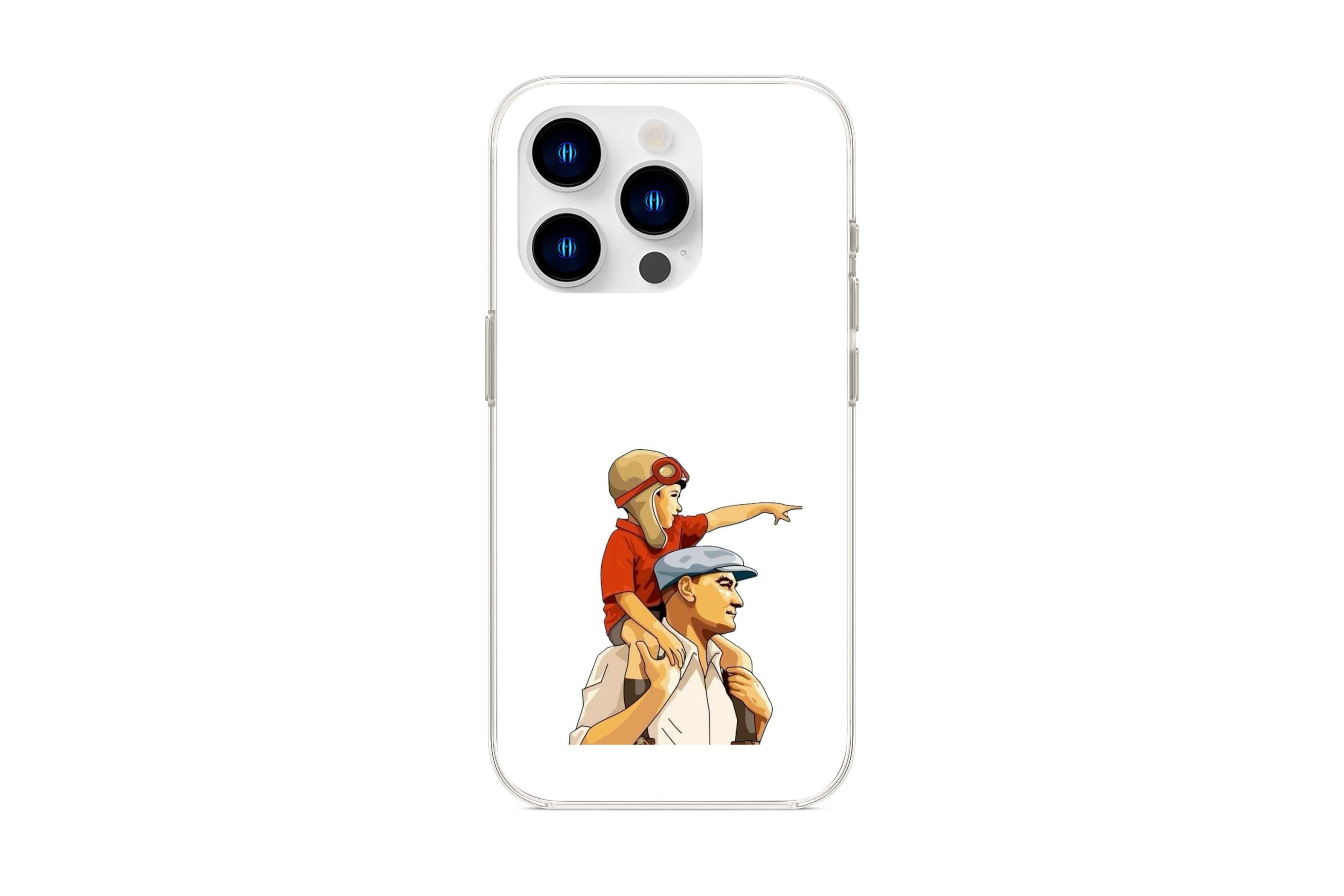 iPHONE ATATÜRK ŞEFFAF BASKI KILIFKılıf&Kılıf