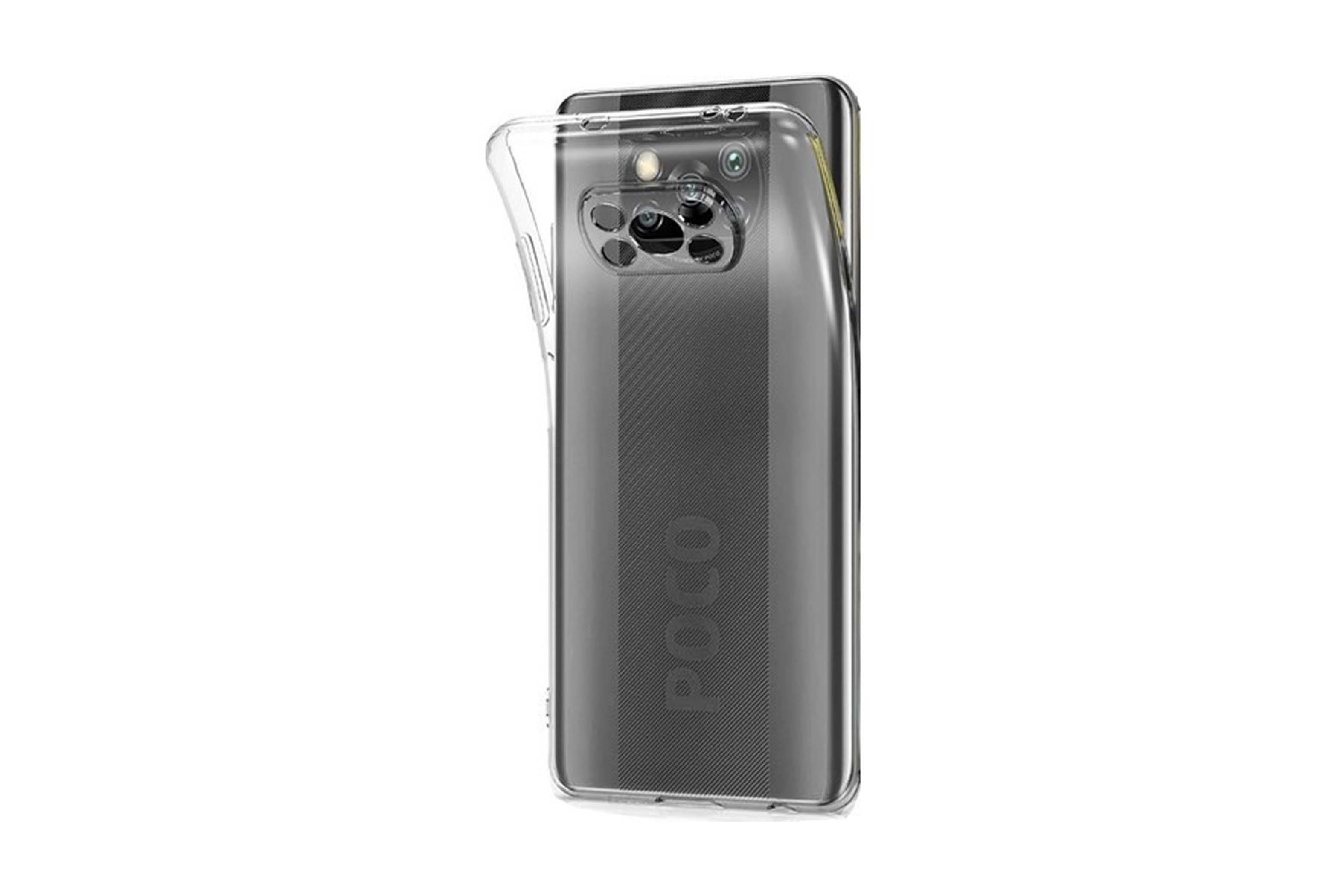 KALİTELİ ŞEFFAF SİLİKON XIAOMI POCO X3 KILIF