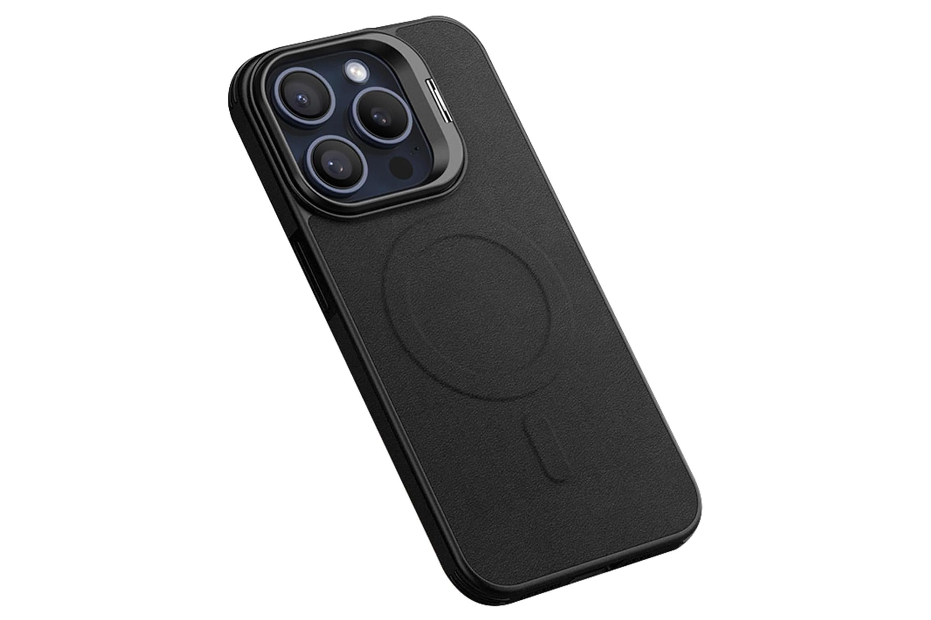 LEATHER MAGSAFE İPHONE 15 PRO MAX KILIFKılıf&Kılıf