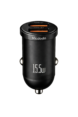 Mcdodo 15.5W 2U LED 2-Port Car ChargerKılıf&Kılıf
