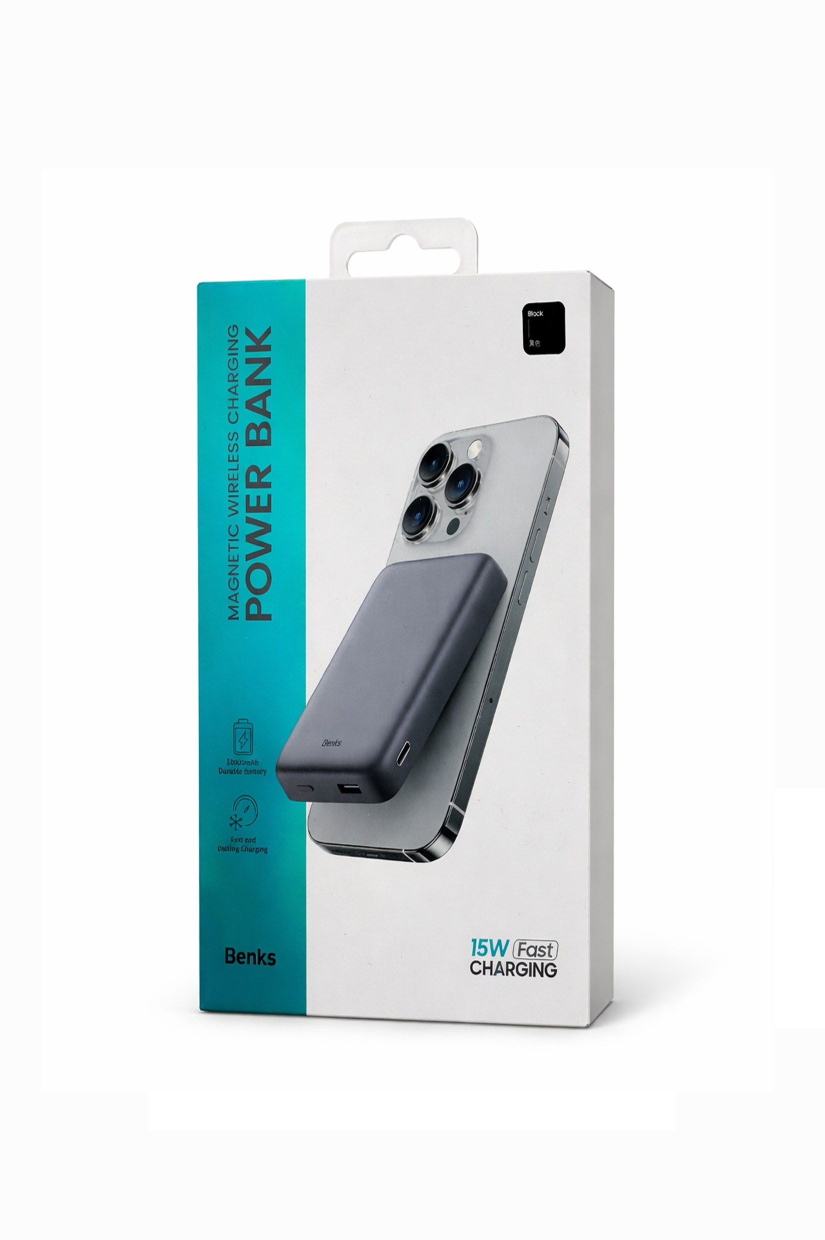 BENKS MP07 MAGNETIC POWERBANK 10.000MAHKılıf&Kılıf