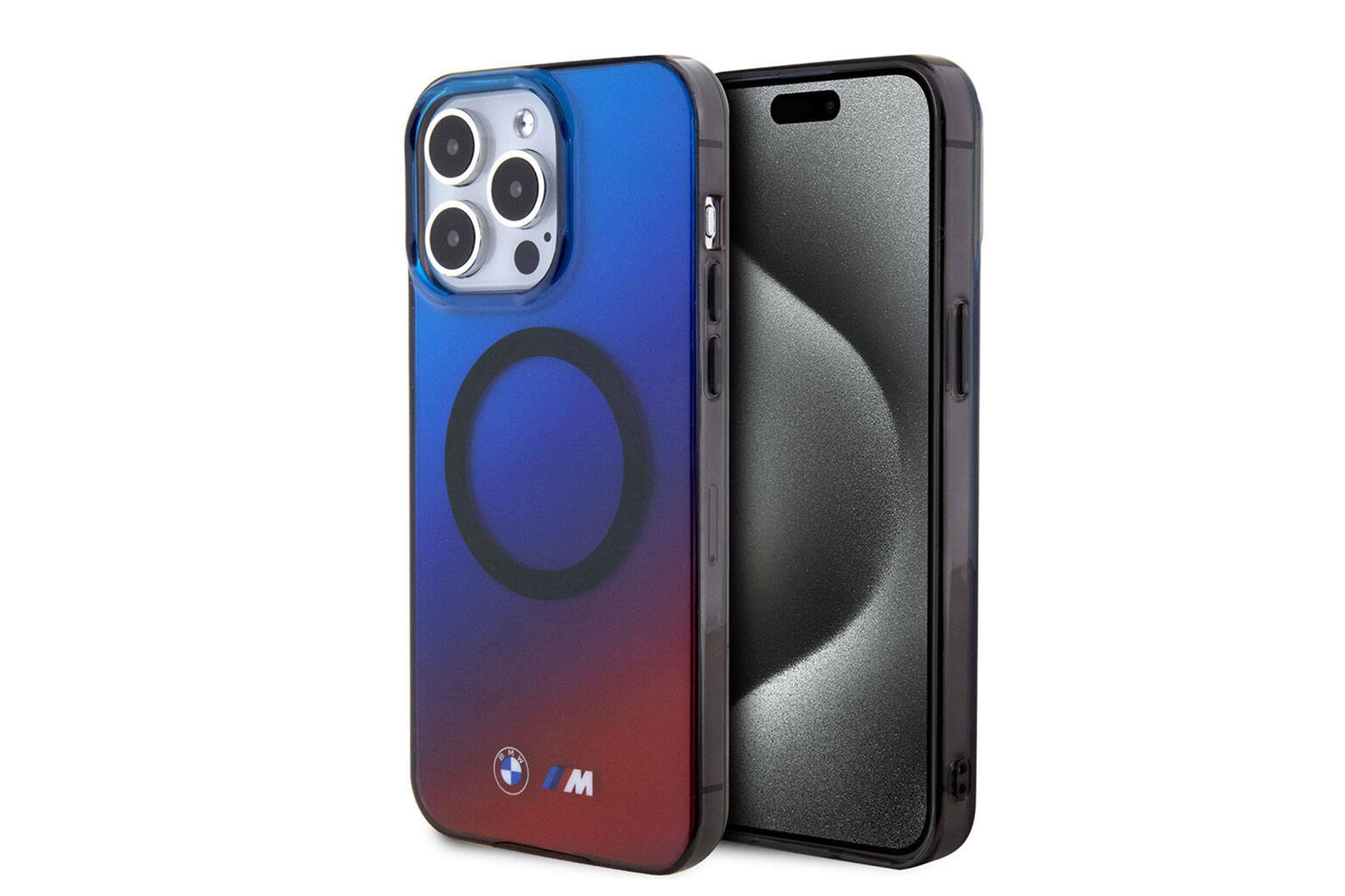 BMW MAGSAFE M DIZAYN IPHONE 15 PMAX (TPU MAGSAFE RAINBOW) KILIFKılıf&Kılıf