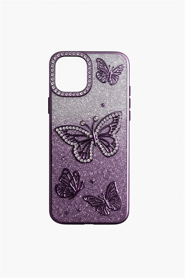 DIAMOND BUTTERFLY IPHONE 15Kılıf&Kılıf