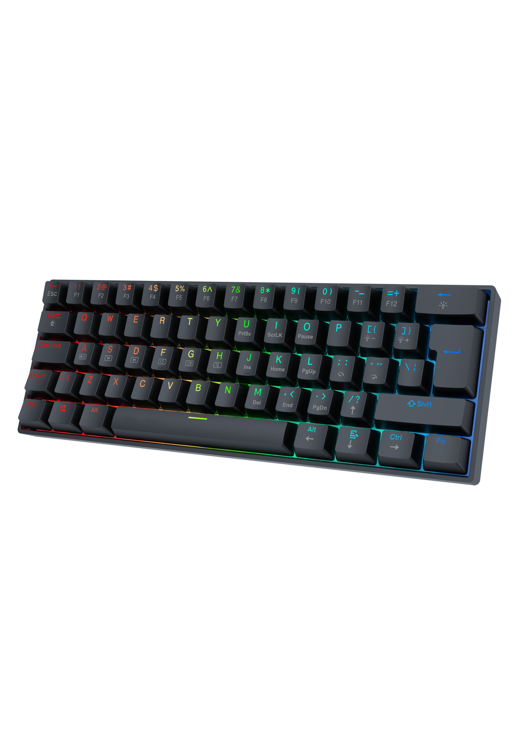 GAMEPOWER LYRA RGB 60M MECH KEYBOARDKılıf&Kılıf