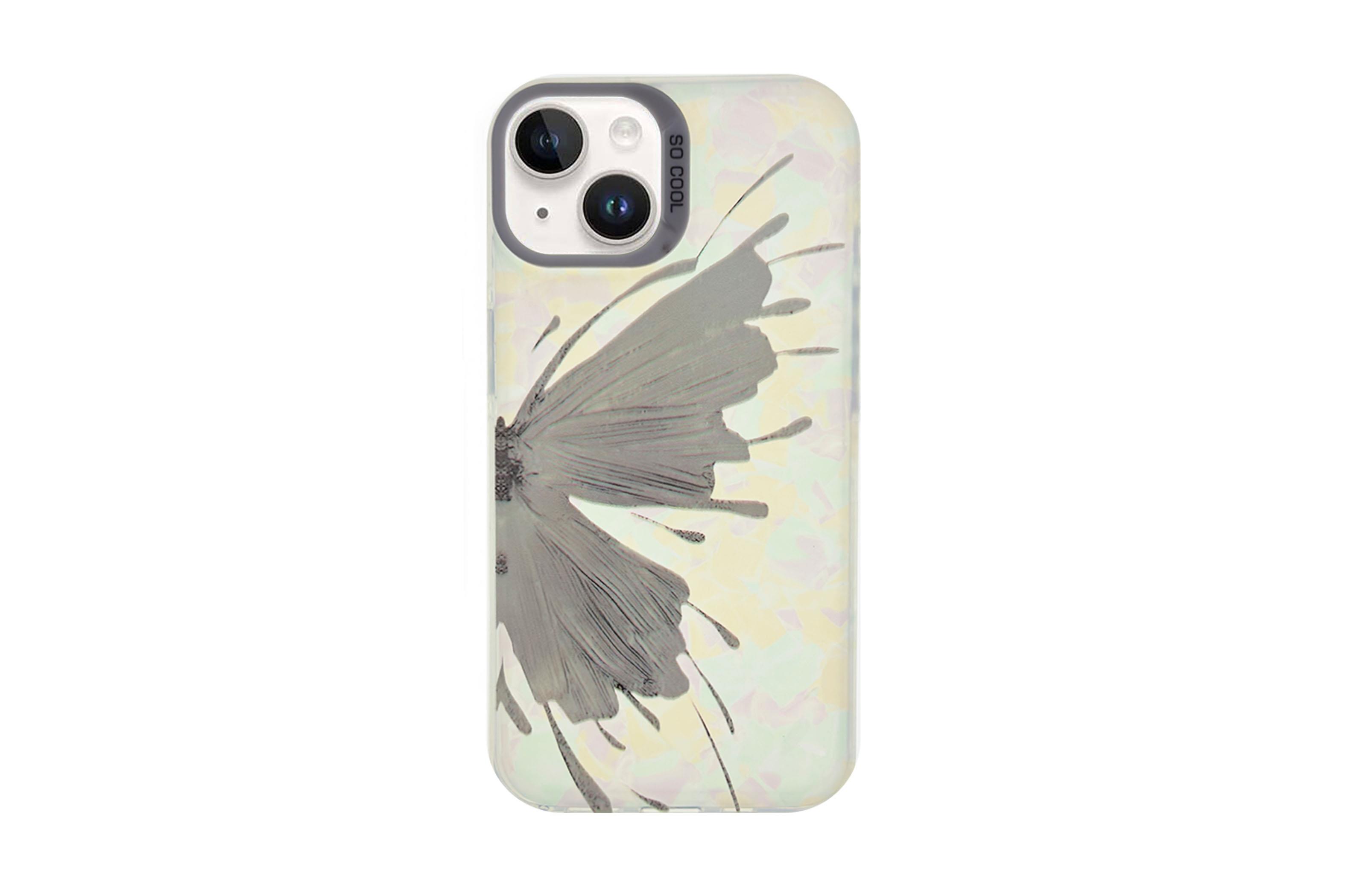 HOLOGRAM BUTTERFLY IPHONE 14 KILIFKılıf&Kılıf