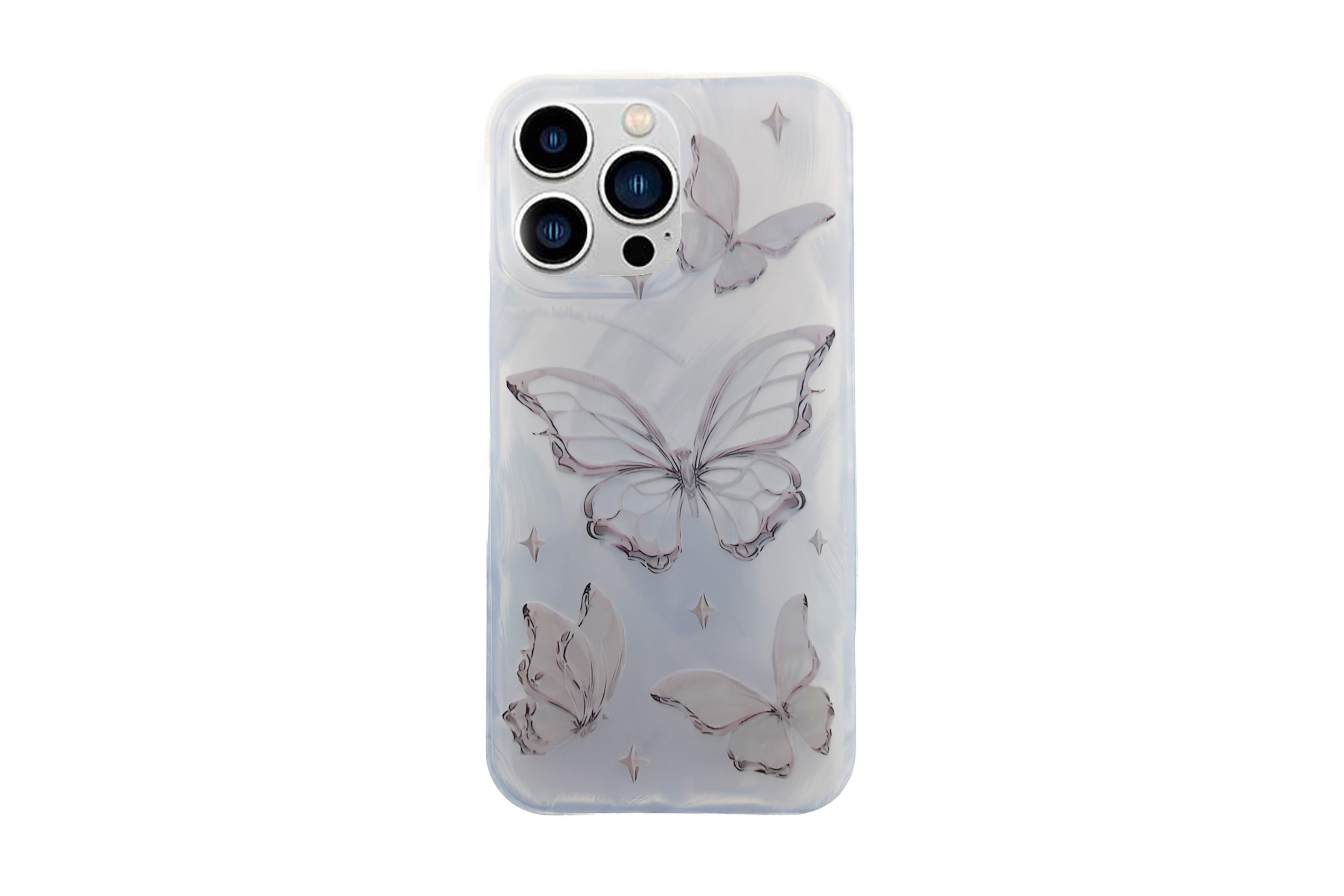 HOLOGRAM BUTTERFLY IPHONE 14 PRO KILIFKılıf&Kılıf