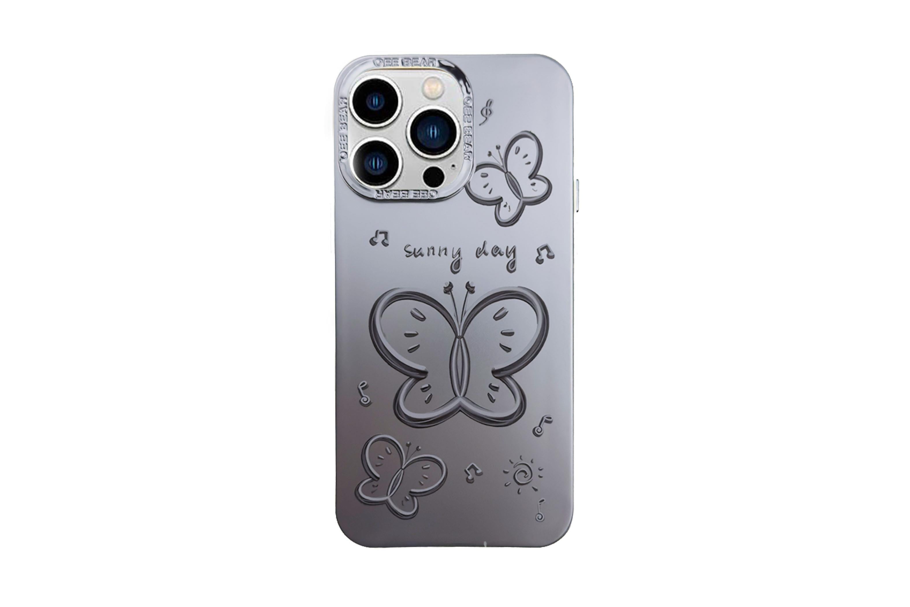 HOLOGRAM BUTTERFLY IPHONE 14 PRO MAX KILIFKılıf&Kılıf