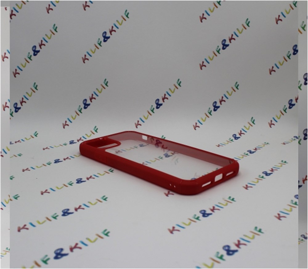 iPhone 11 Çerçeveli Şeffaf  Roll  Arka Kapak