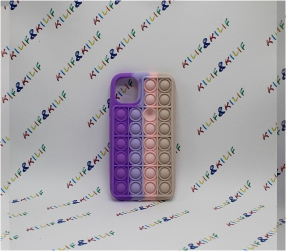 Iphone 11 Pop It Renkli Silikon Kılıf