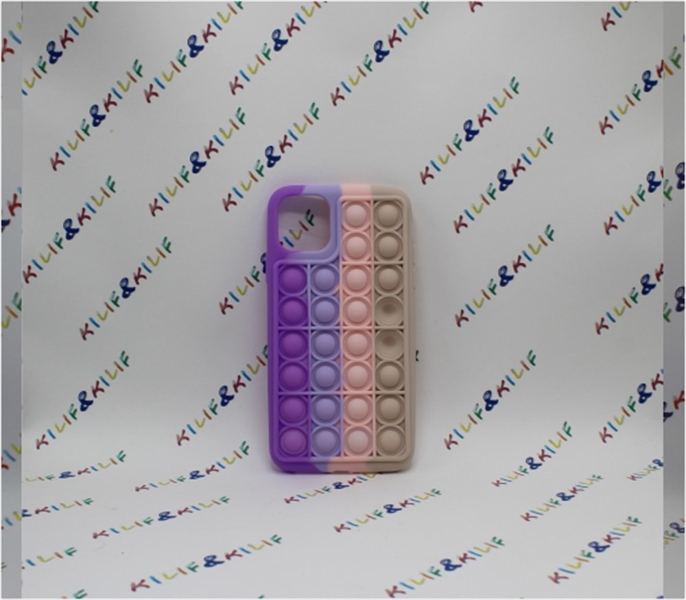 Iphone 11 Pro Max Pop It Renkli Silikon Kılıf
