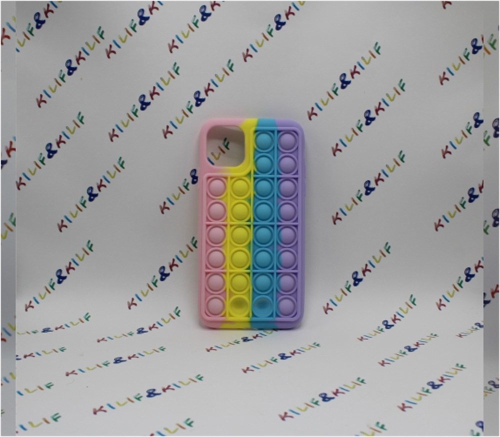 Iphone 11 Pro Max Pop It Renkli Silikon Kılıf