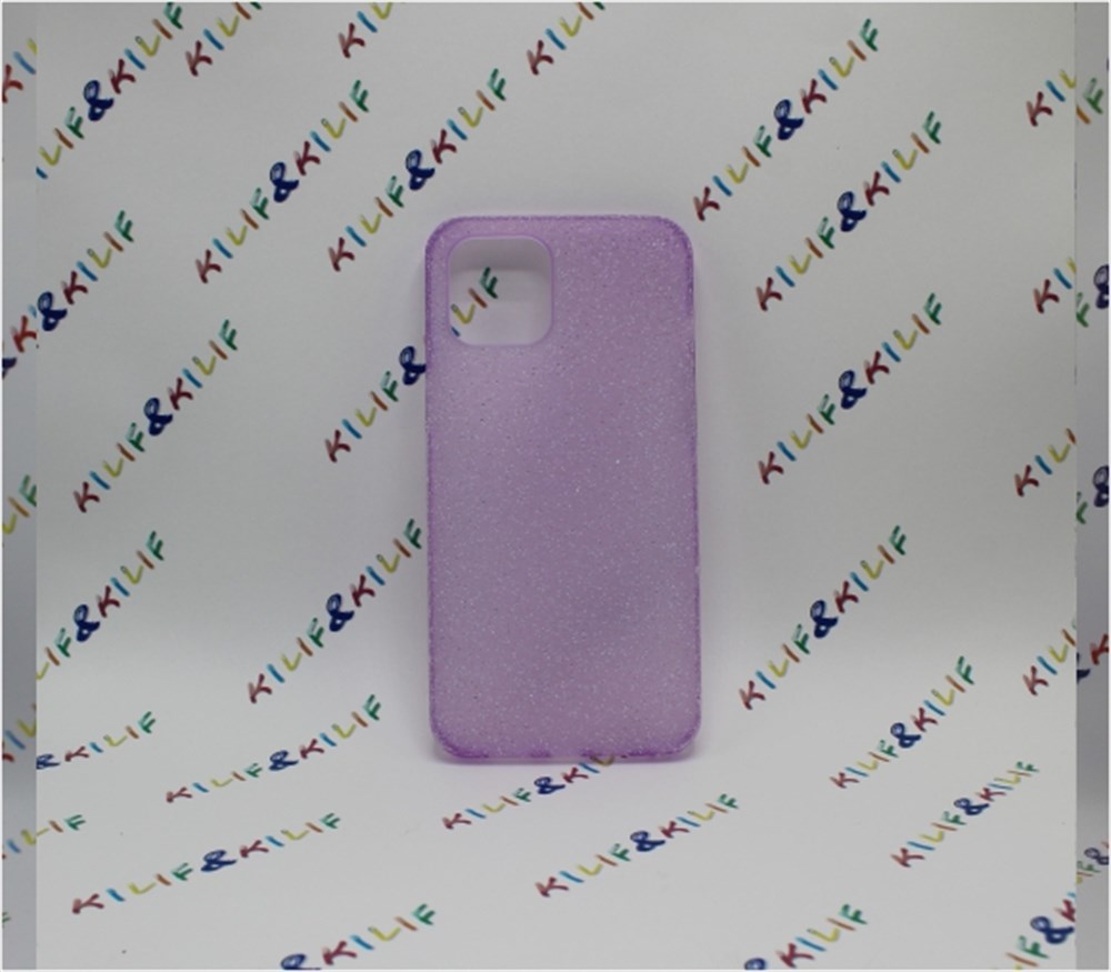 Iphone 112Pro Max Pırıltılı Silikon Kılıf