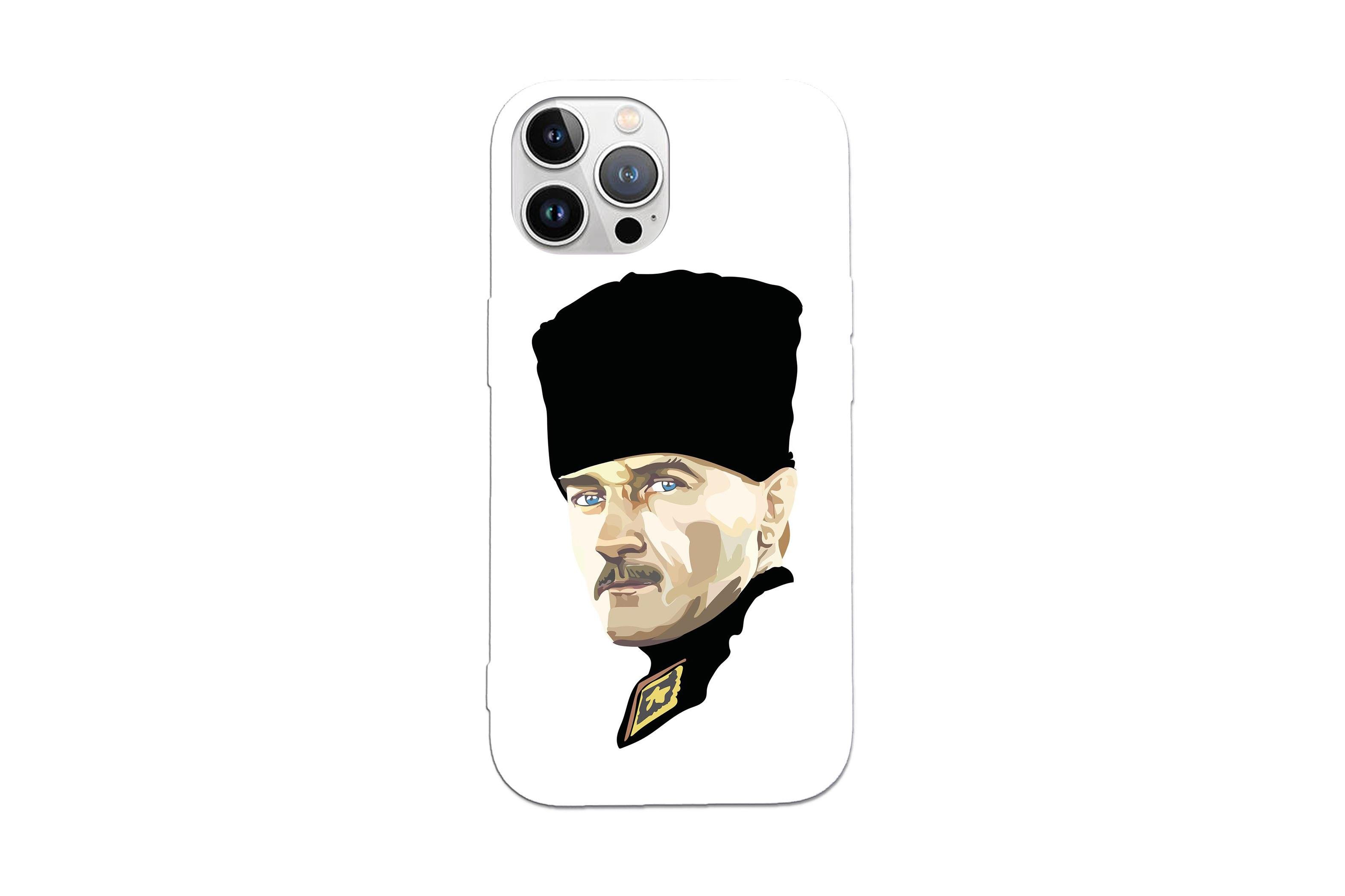 iPHONE ATATÜRK KALİTELİ SİLİKON BASKI KILIFKılıf&Kılıf