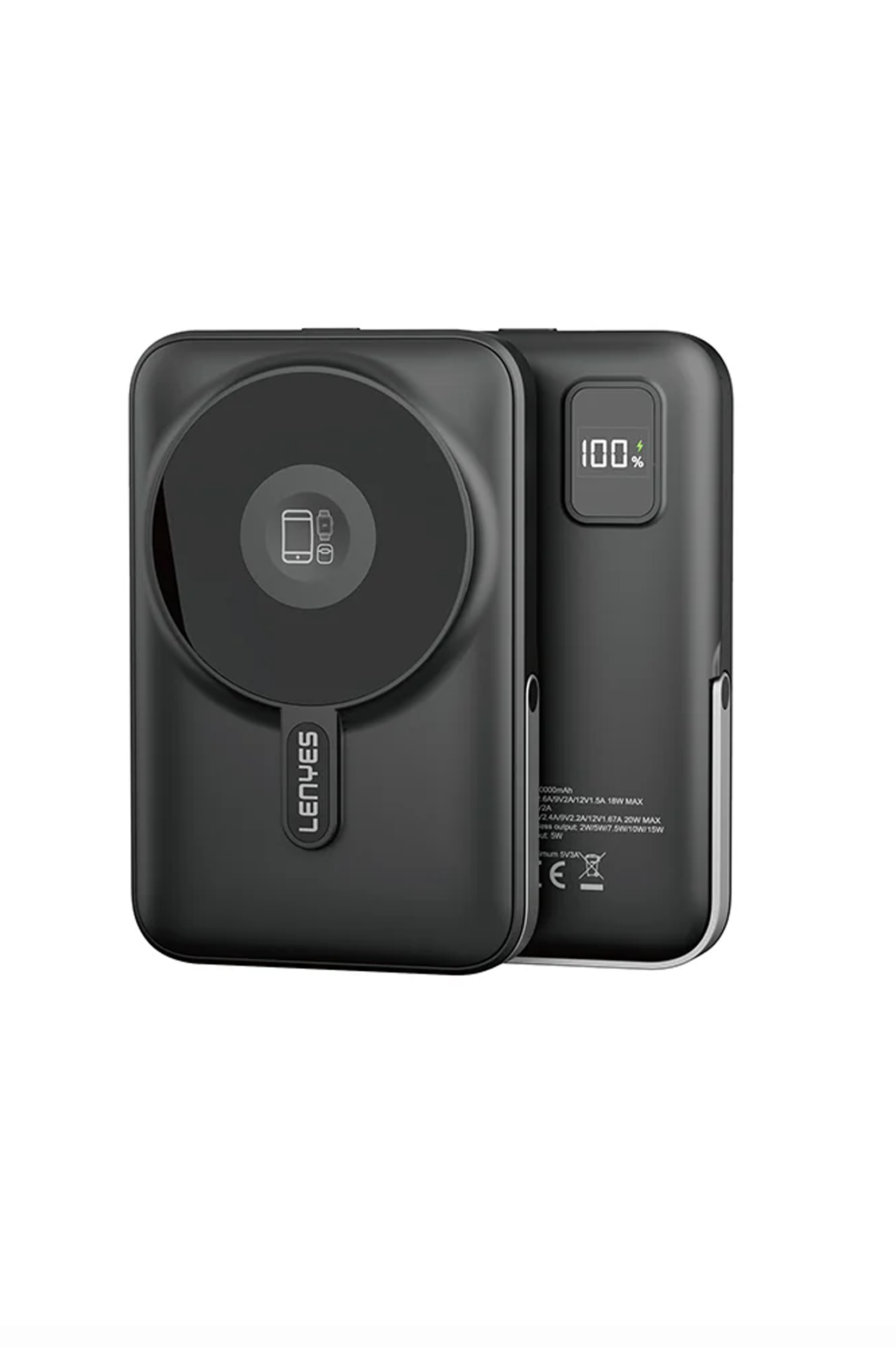 LENYES PW1002D MAG W-LESS POWERBANK 10KKılıf&Kılıf