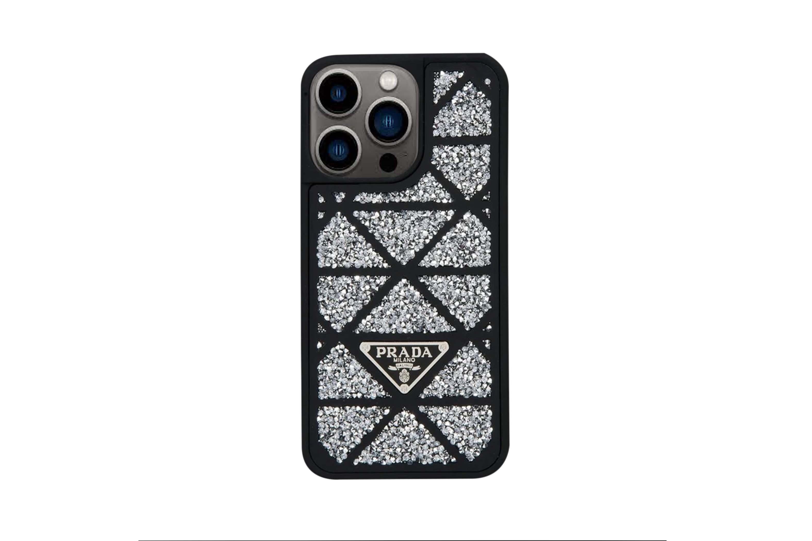 PRADA TAŞLI PRIZMA IPHONE 13 PRO MAX KILIF