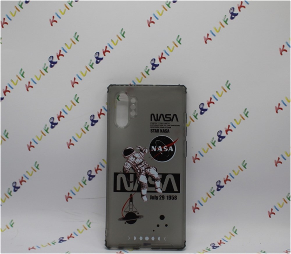 Samsung Note 10 Plus Baskılı Silikon Kılıf