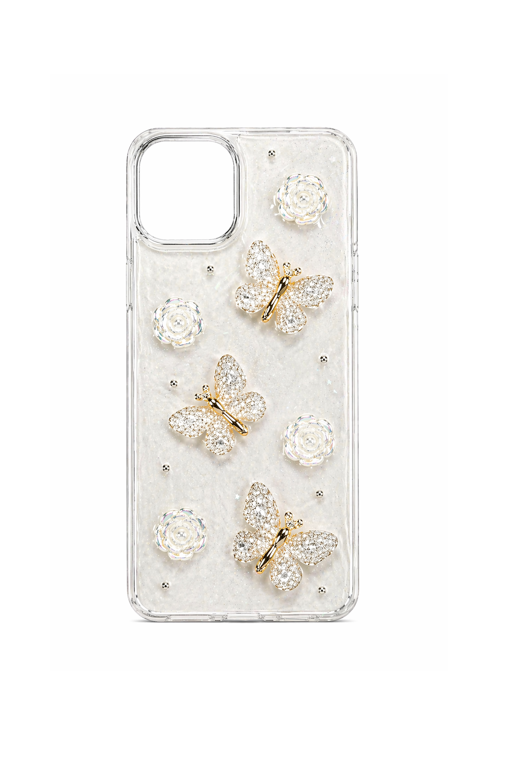 ŞEFFAF TAŞLI IPHONE 14 PRO MAX Kılıf&Kılıf