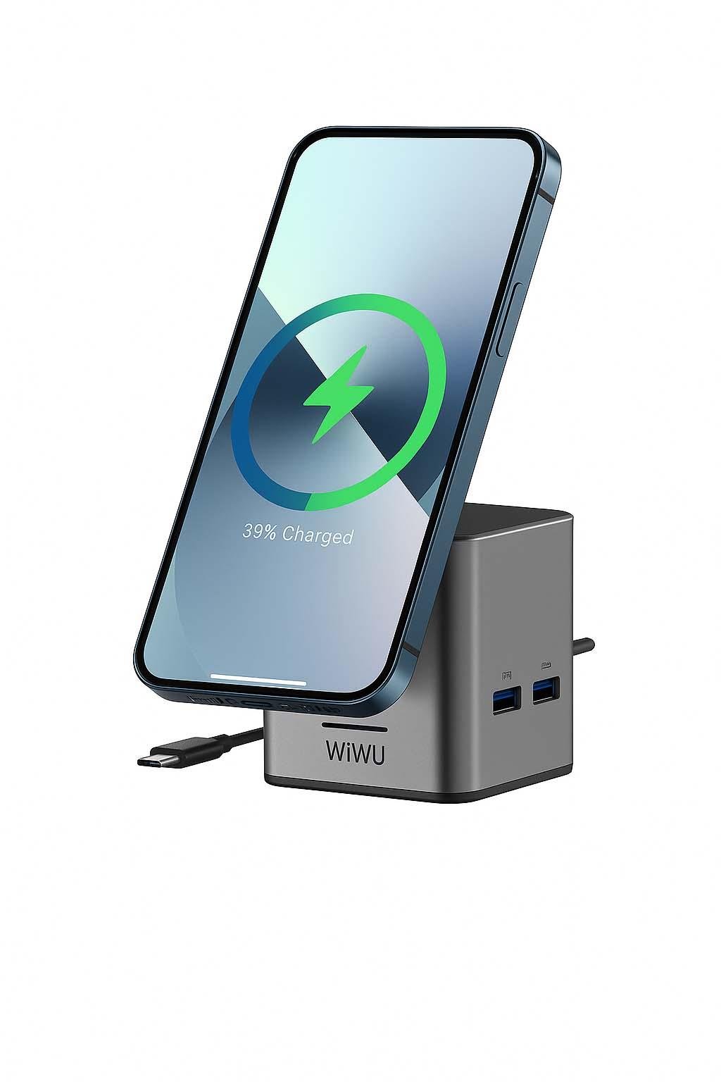 WIWU W025 9 IN 1 MAGSAFE TYPE-C HUBKılıf&Kılıf