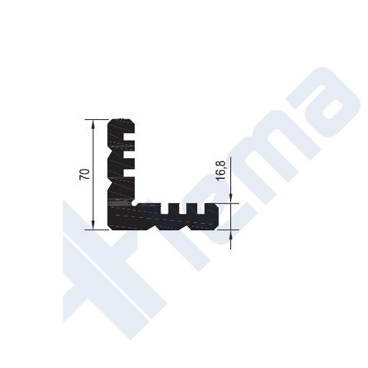 181 L 38 - KÖŞE TAKOZU - 29,10MM - RST116 (4) AD