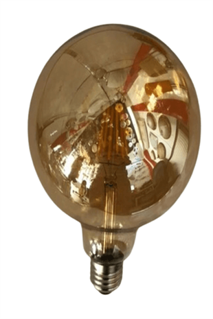 Edison Rustik G-125 6w 2700k Gün Işığı Led Ampül G-125 GÜN IŞIĞI RUSTİK LED AMPÜL
