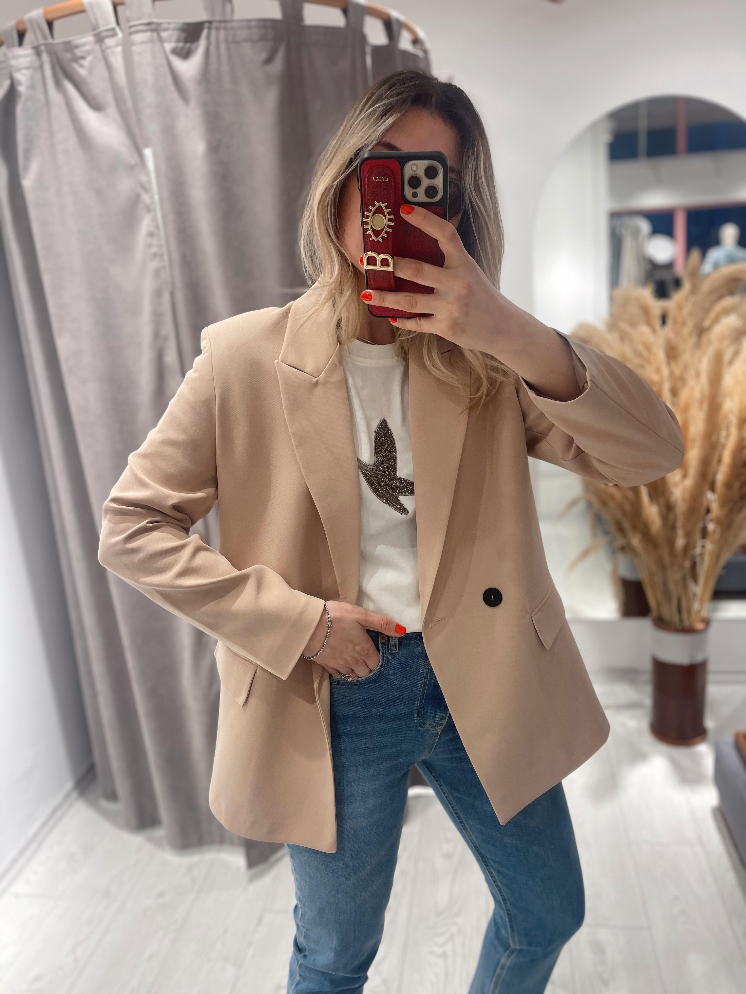 Bej Marka Model Blazer