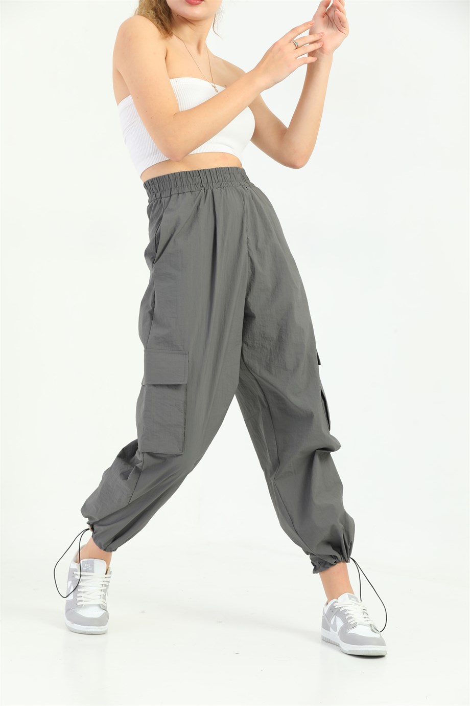 Antrasit Paraşüt Pantolon